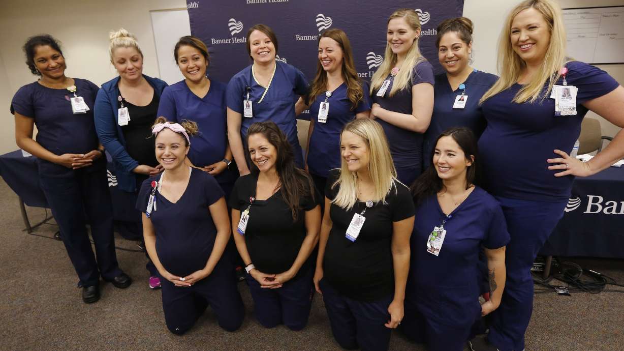 Baby boom at Arizona hospital with 16 pregnant nurses