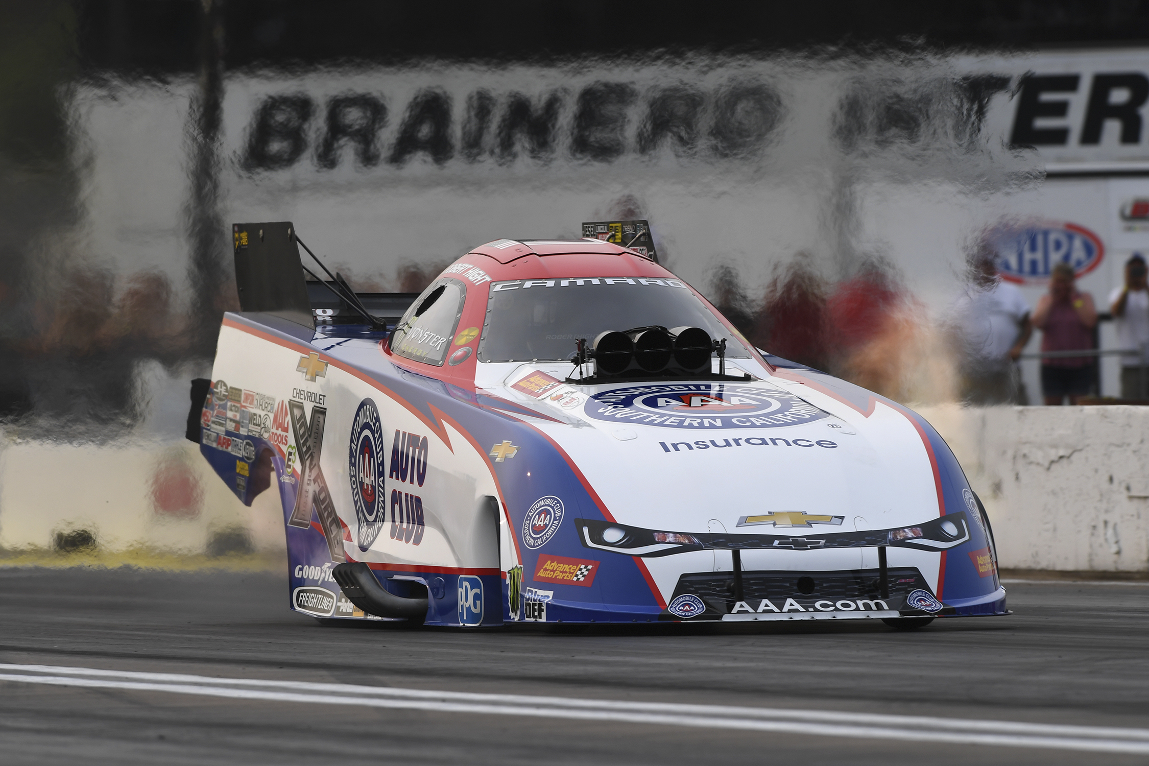 Antron Brown leads NHRA Top Fuel qualifying at Brainerd