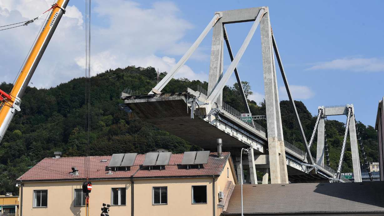 Italy's leader demands safe roads; bridge toll rises to 43