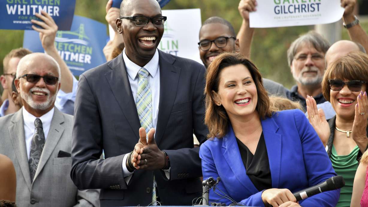Whitmer names 'tech guru' Gilchrist as Michigan running mate