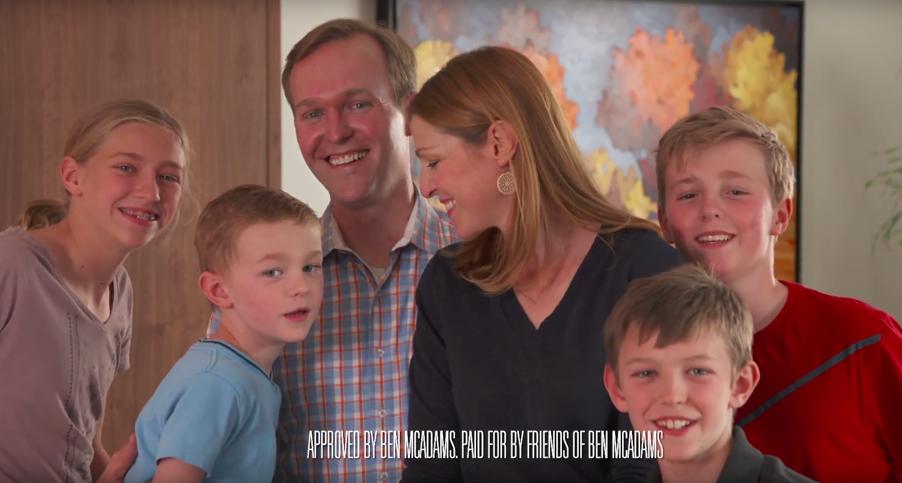 First TV commercial airs in Love-McAdams race