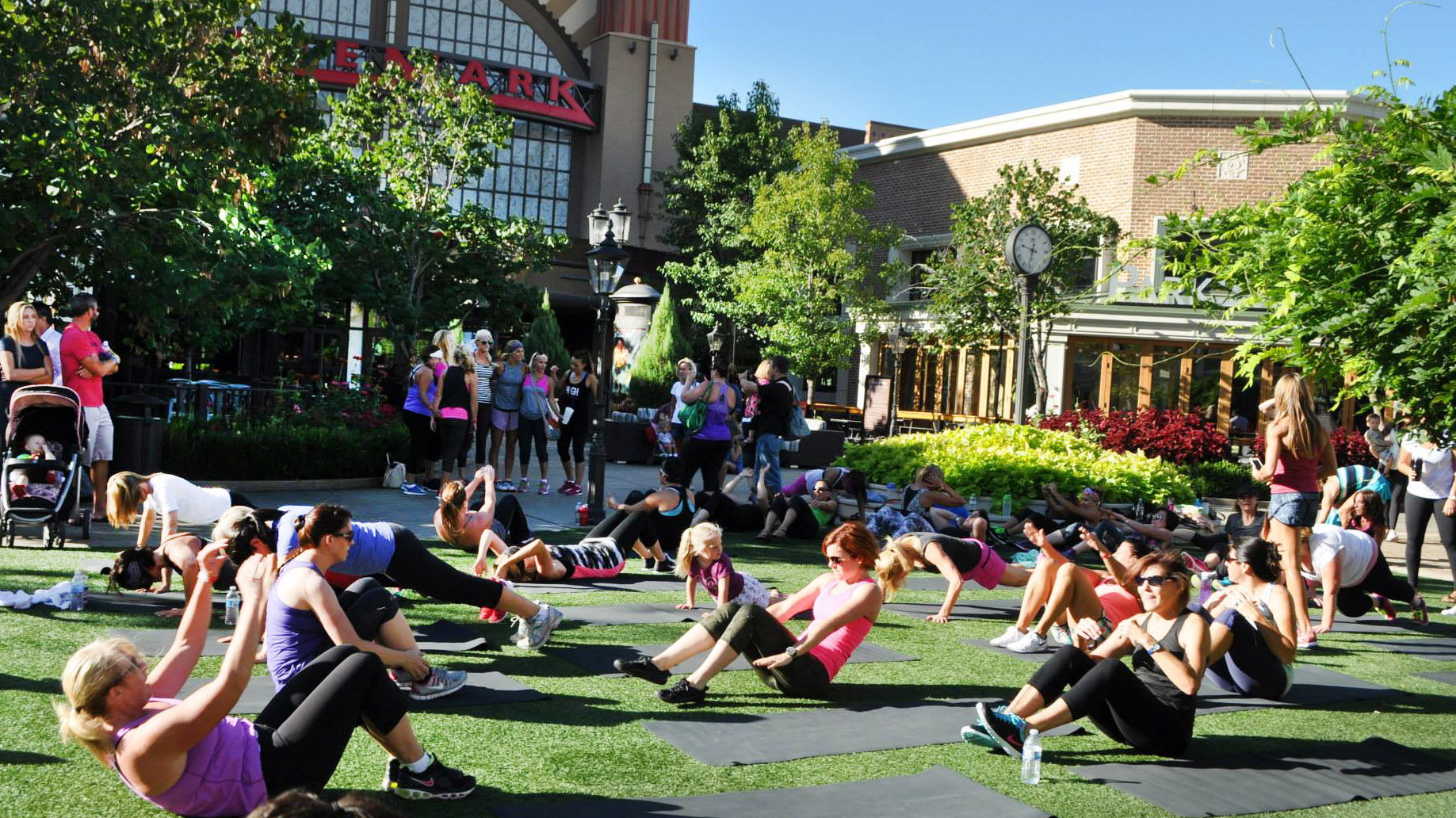 Have fun, get fit and meet friends with classes, events at Station Park