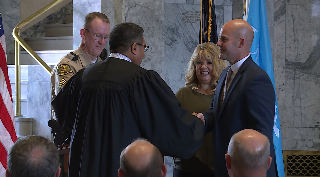 Pleasant Grove police chief sworn in as new Utah County sheriff