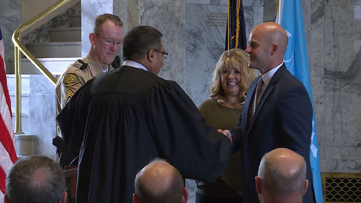 Pleasant Grove police chief sworn in as new Utah County sheriff