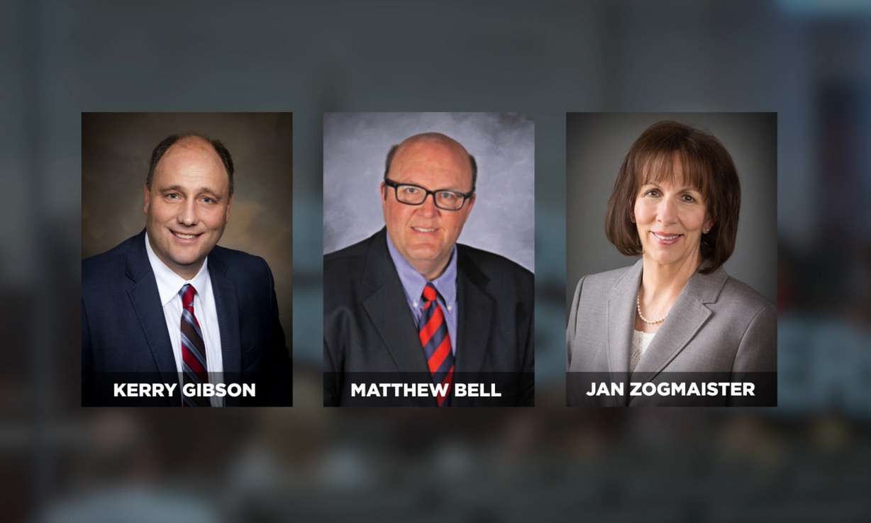 Weber County Commissioners serving in 2014. Photo: KSL TV