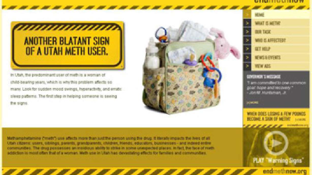 National Drug Policy Office Lauds Utah Methamphetamine Campaign