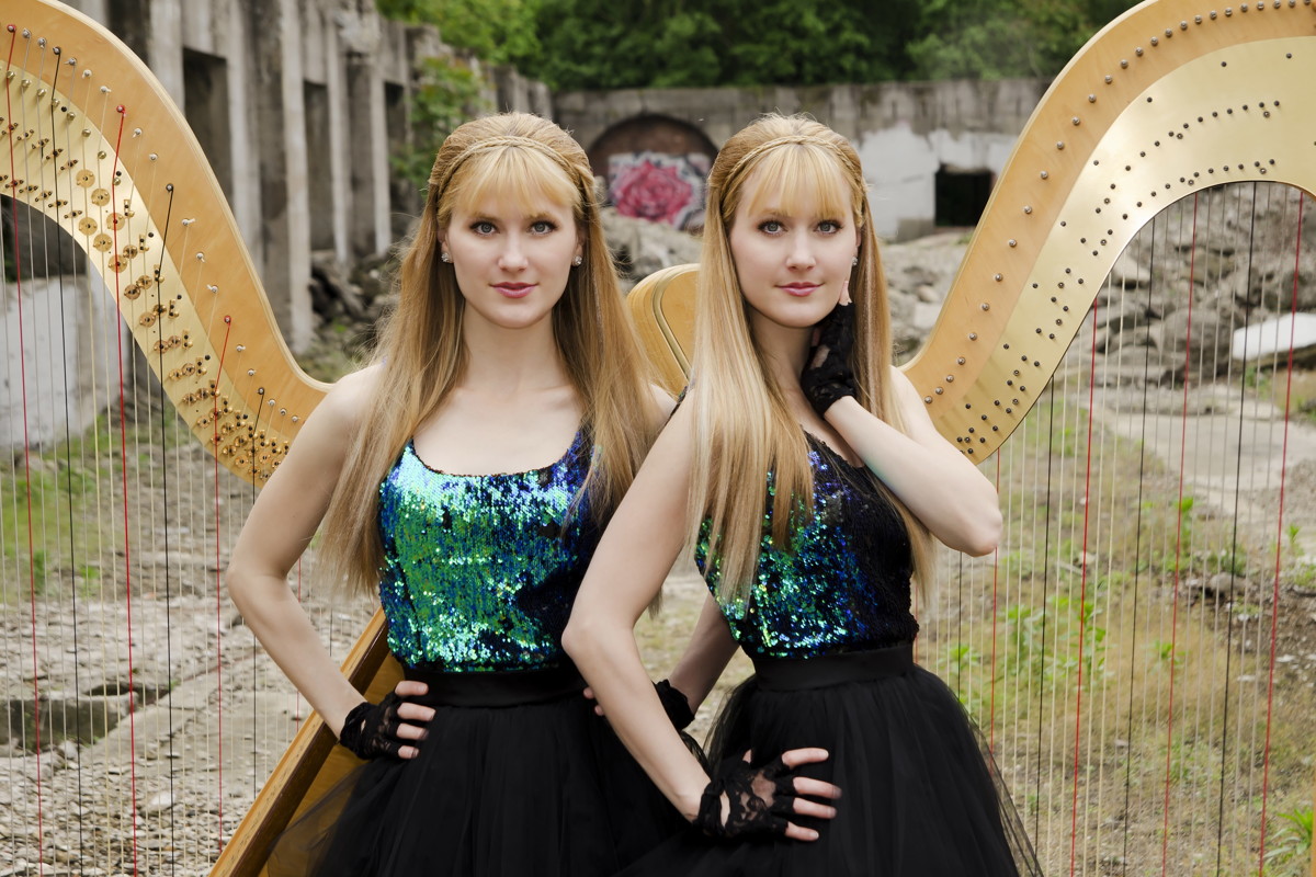 Know what the Harp Twins are good at? Everything, but especially Iron Maiden covers