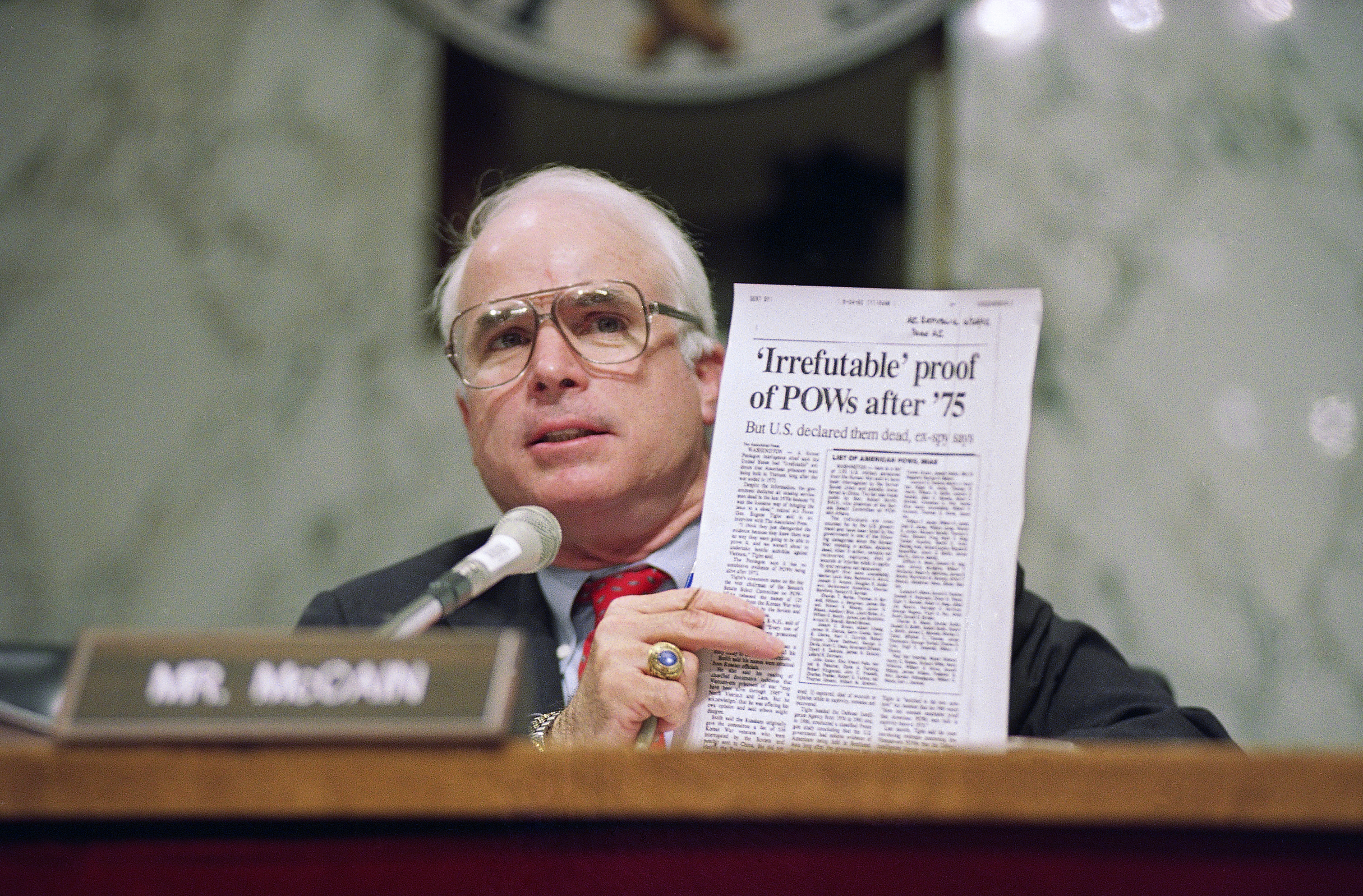 Captivity, candor and hard votes: 9 moments that made McCain