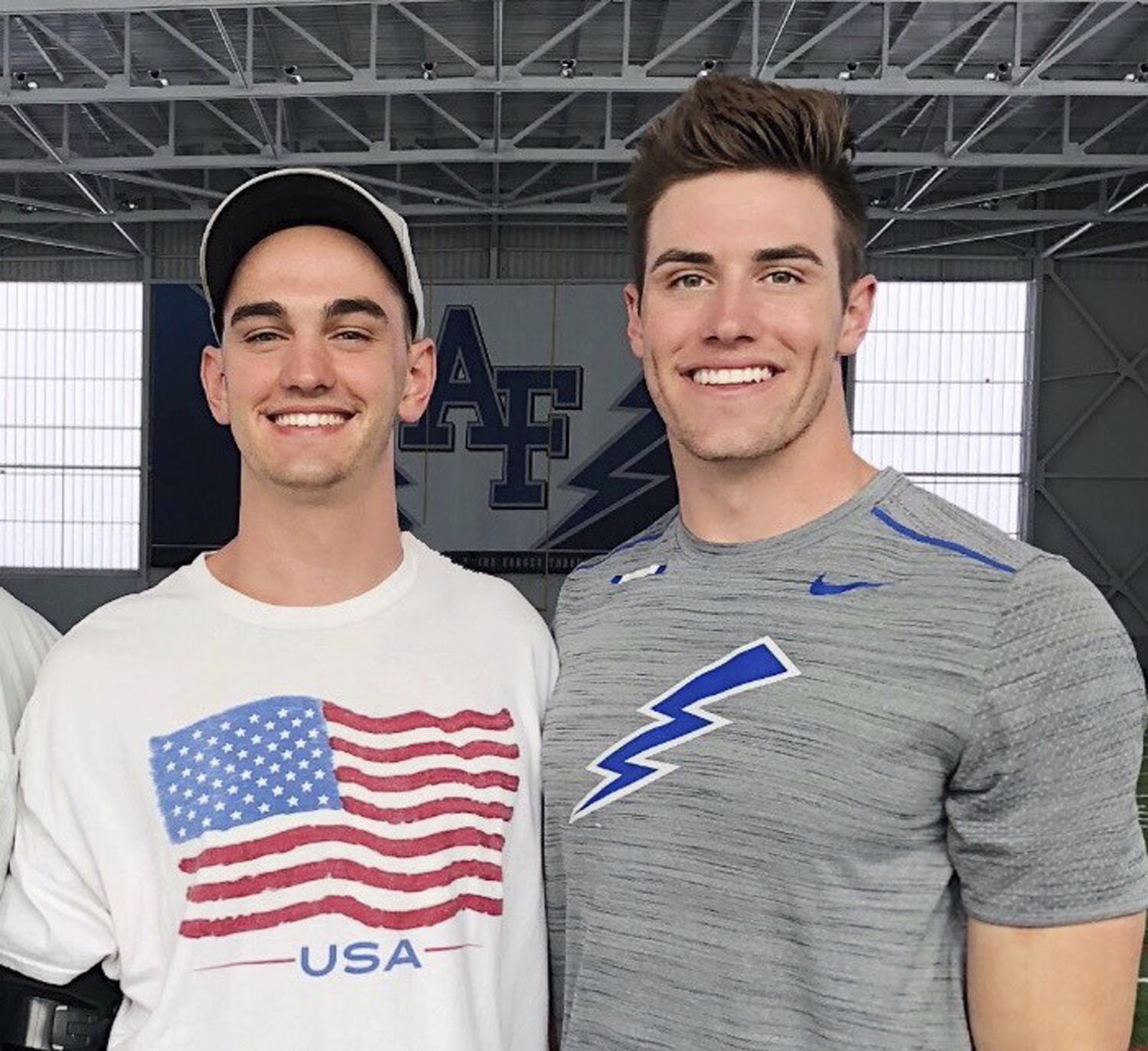 Air Force player's bond with brother grows through adversity