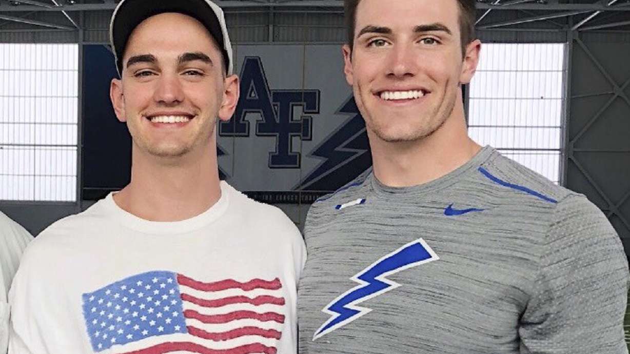Air Force player's bond with brother grows through adversity