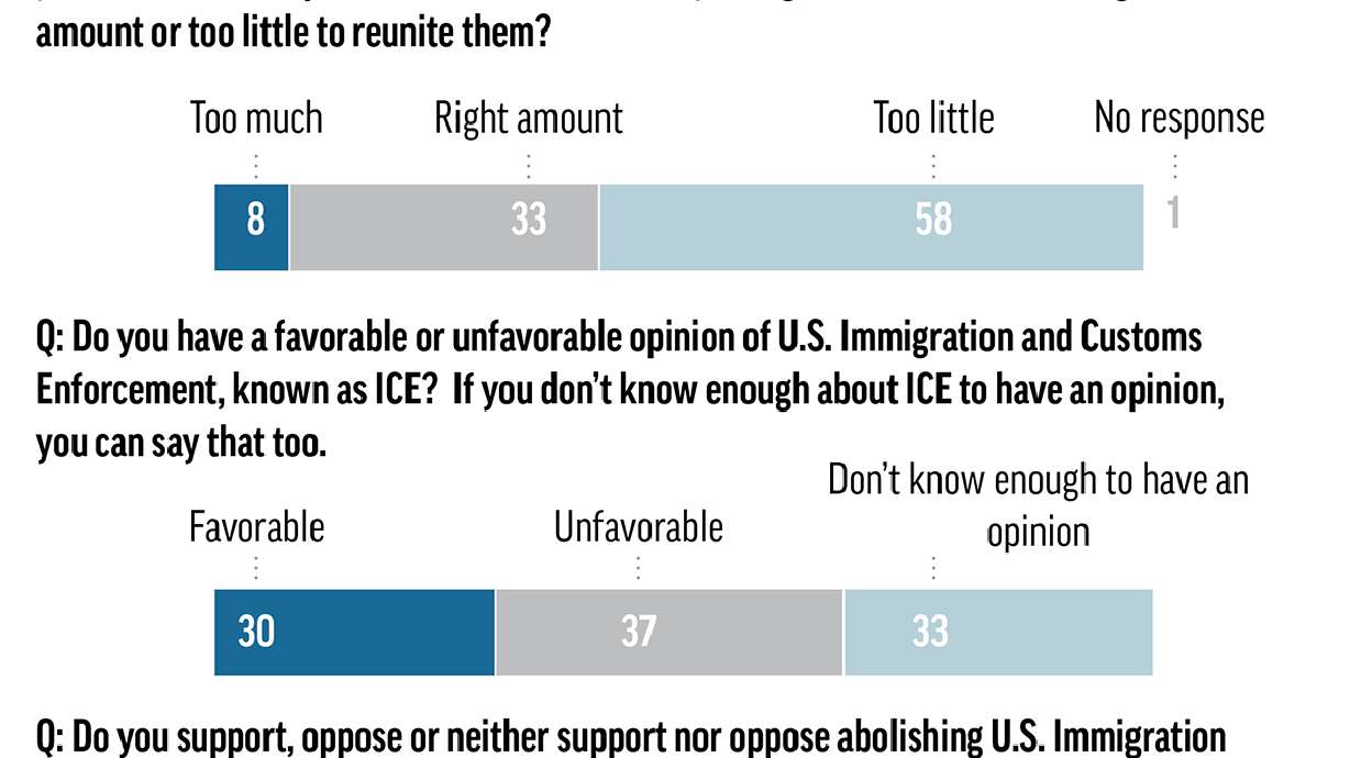 AP-NORC Poll: Few Democrats favor liberal cry to abolish ICE