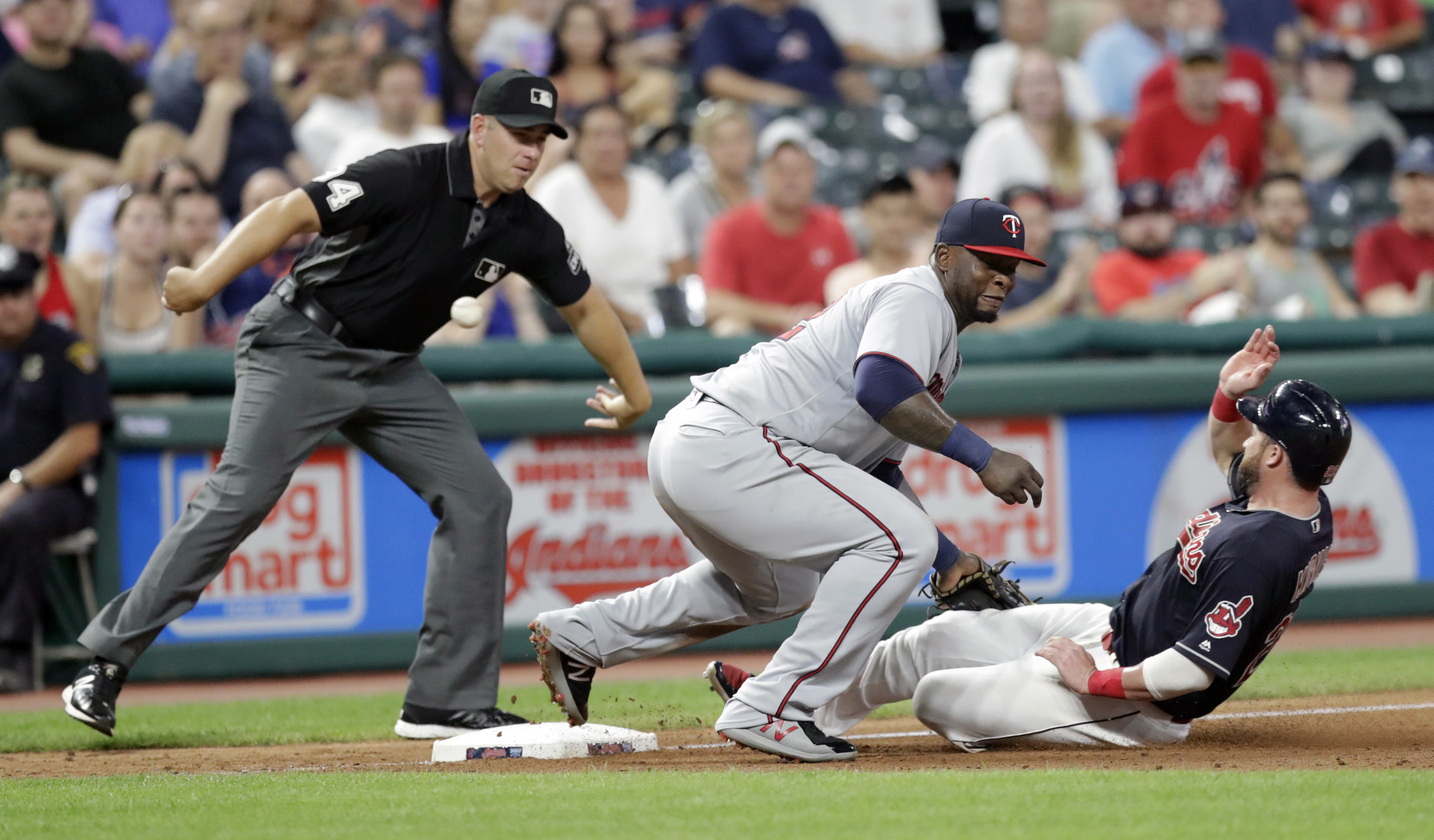 Carrasco strikes out 11, Indians roll past Twins 8-1