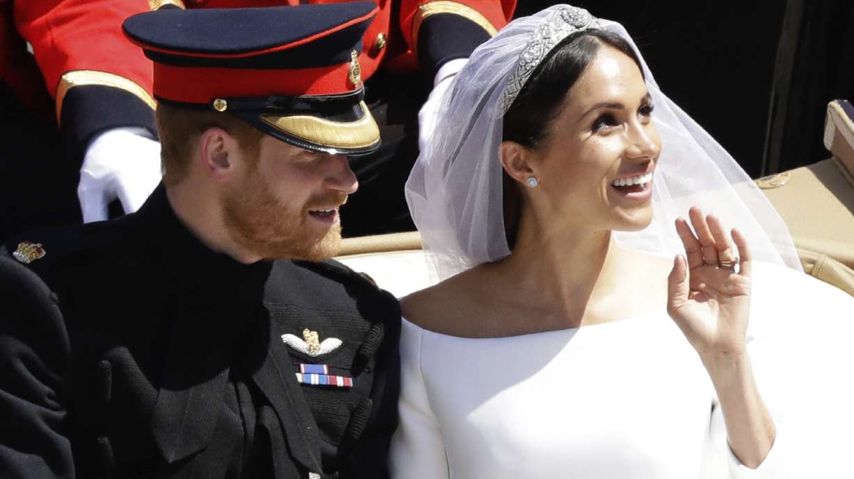 Harry and Meghan's wedding outfits to go on public display