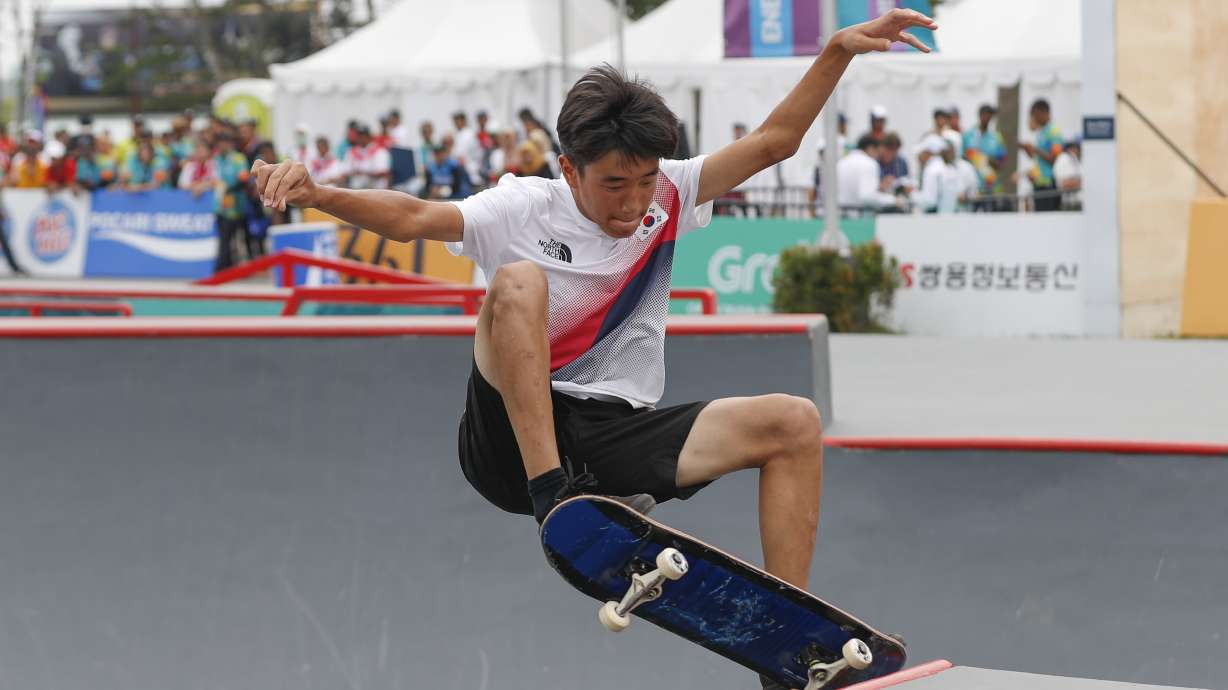 Ramping up Olympic preps: Japan wins 3 skateboarding golds