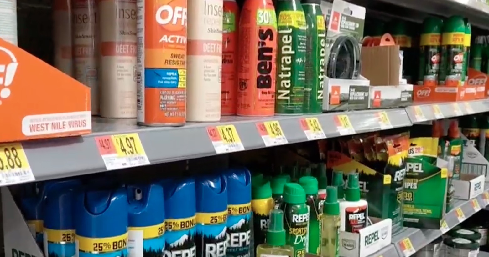 Experts advise parents to be aware of the chemicals in mosquito repellent when applying to children. Parents should also follow directions on the label and use the recommended dose and apply it only to exposed skin. (Photo: KSL TV)