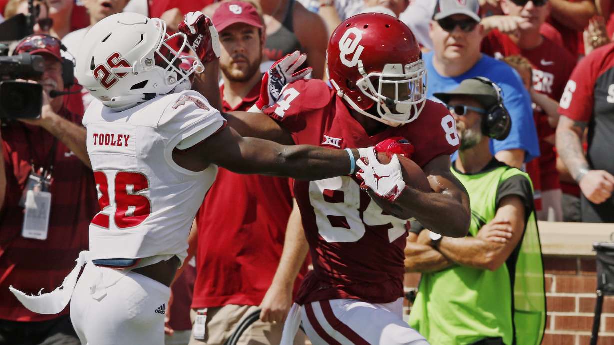 Oklahoma walk-on WR Morris earns scholarship after big game