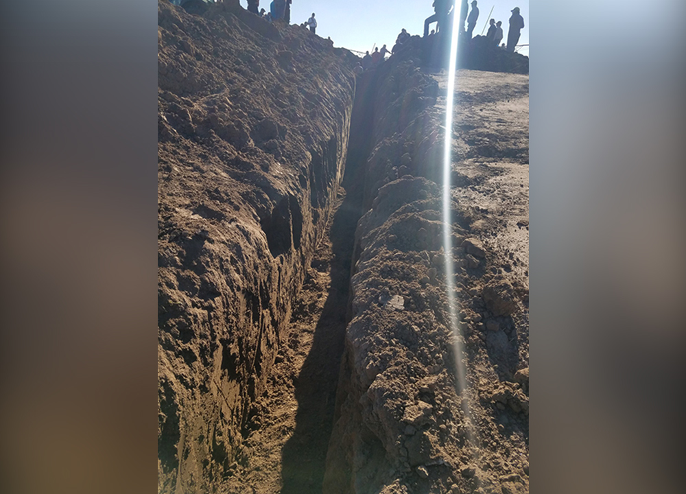 Idaho man dies after being buried in trench for an hour