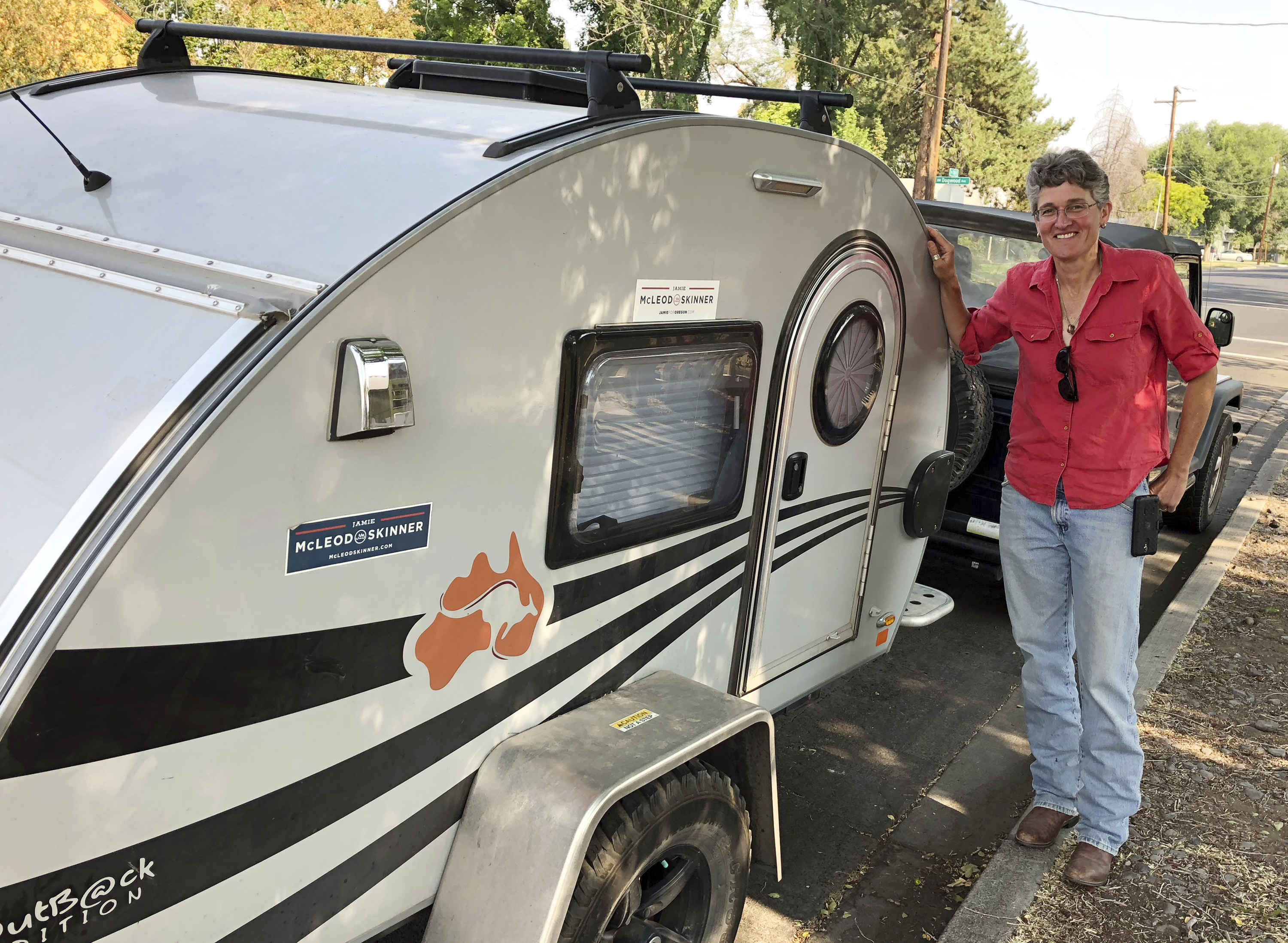 Democrat logs 35K miles in long-shot bid in Trump territory