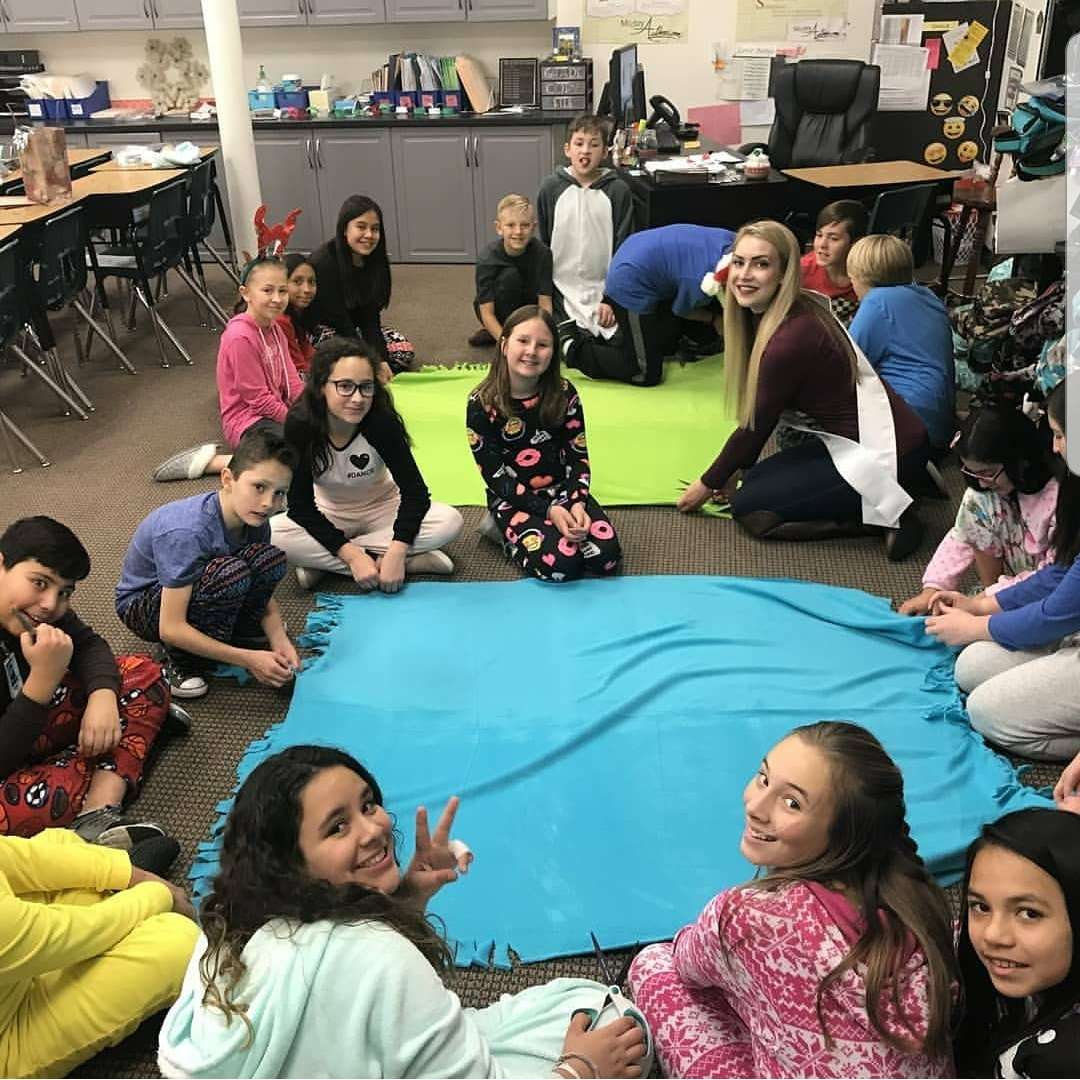 Serving in the community. Photo: KSL TV