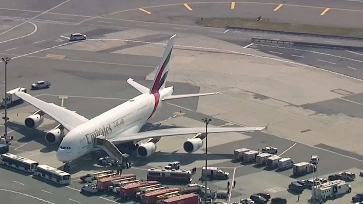 The Latest: Sick plane passengers appear to have the flu