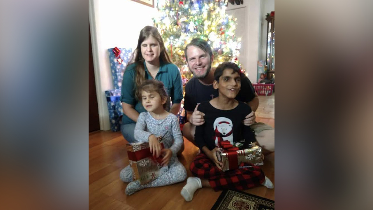 Ashley and Luke Wayne's family (Photo: Jodie Jensen)