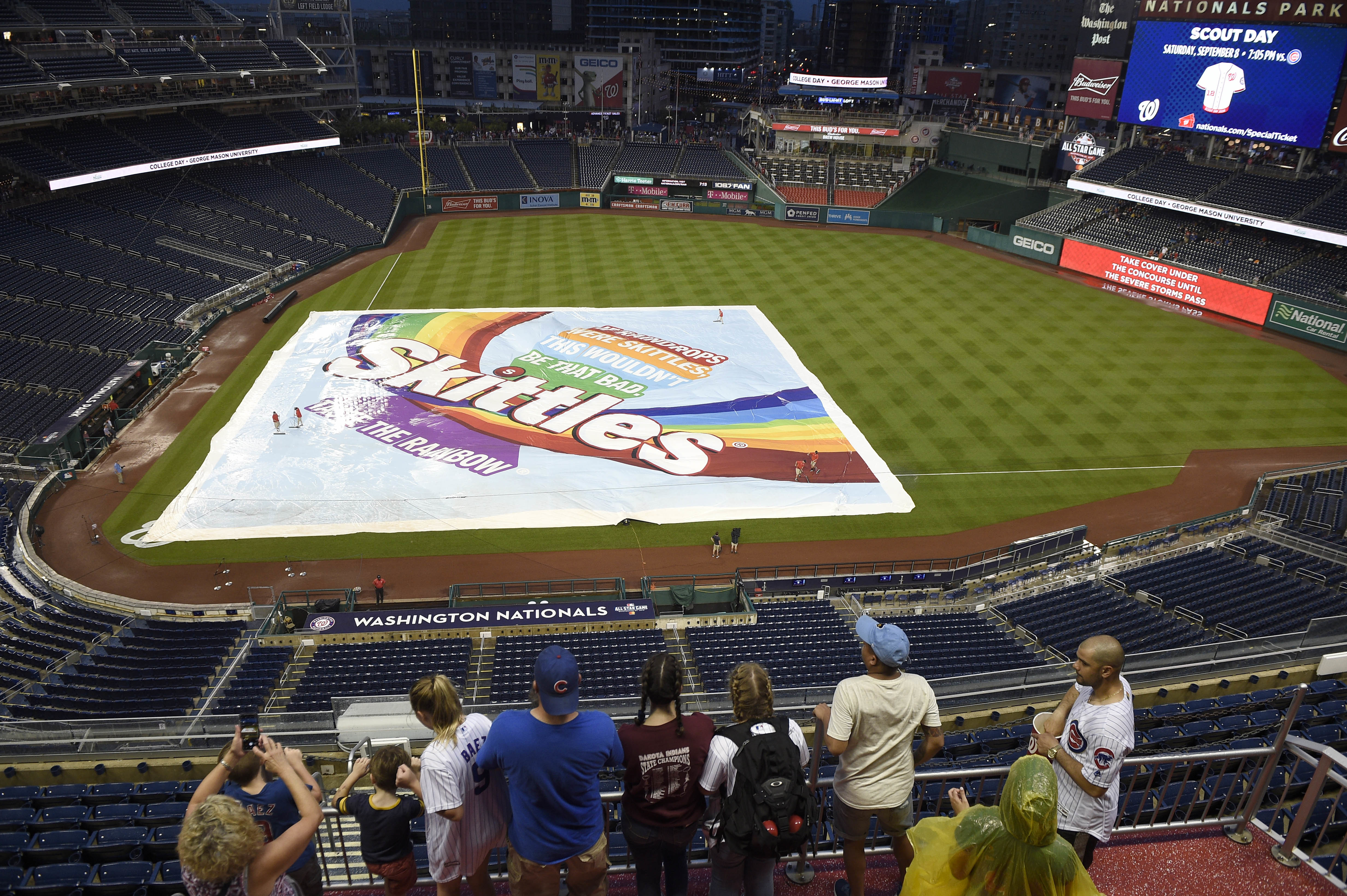 Cubs-Nationals rained out, will play doubleheader Saturday