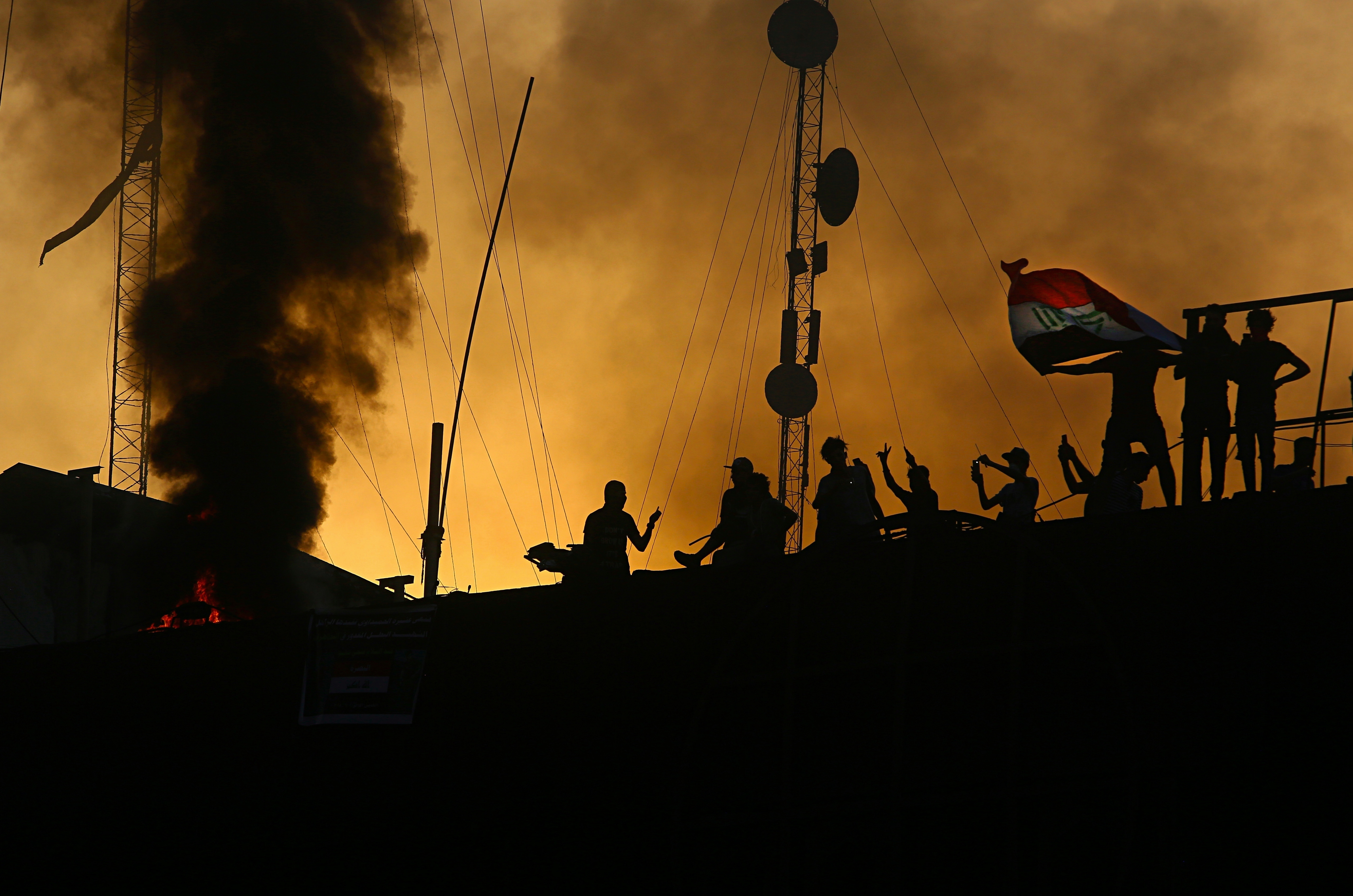 The Latest: Security forces deploy in Iraq's city of Basra