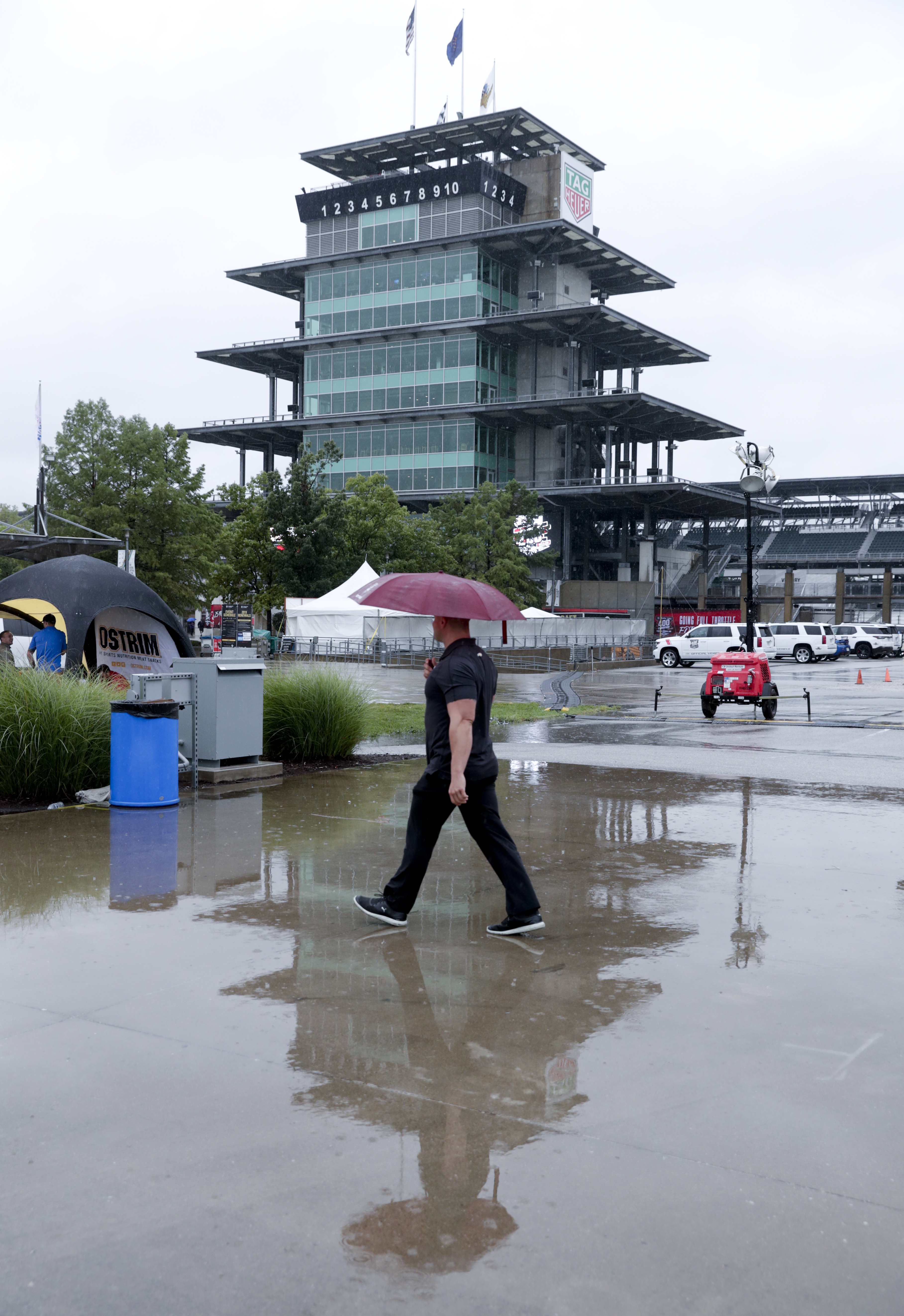 Rain washes out practice, qualifying for Brickyard 400