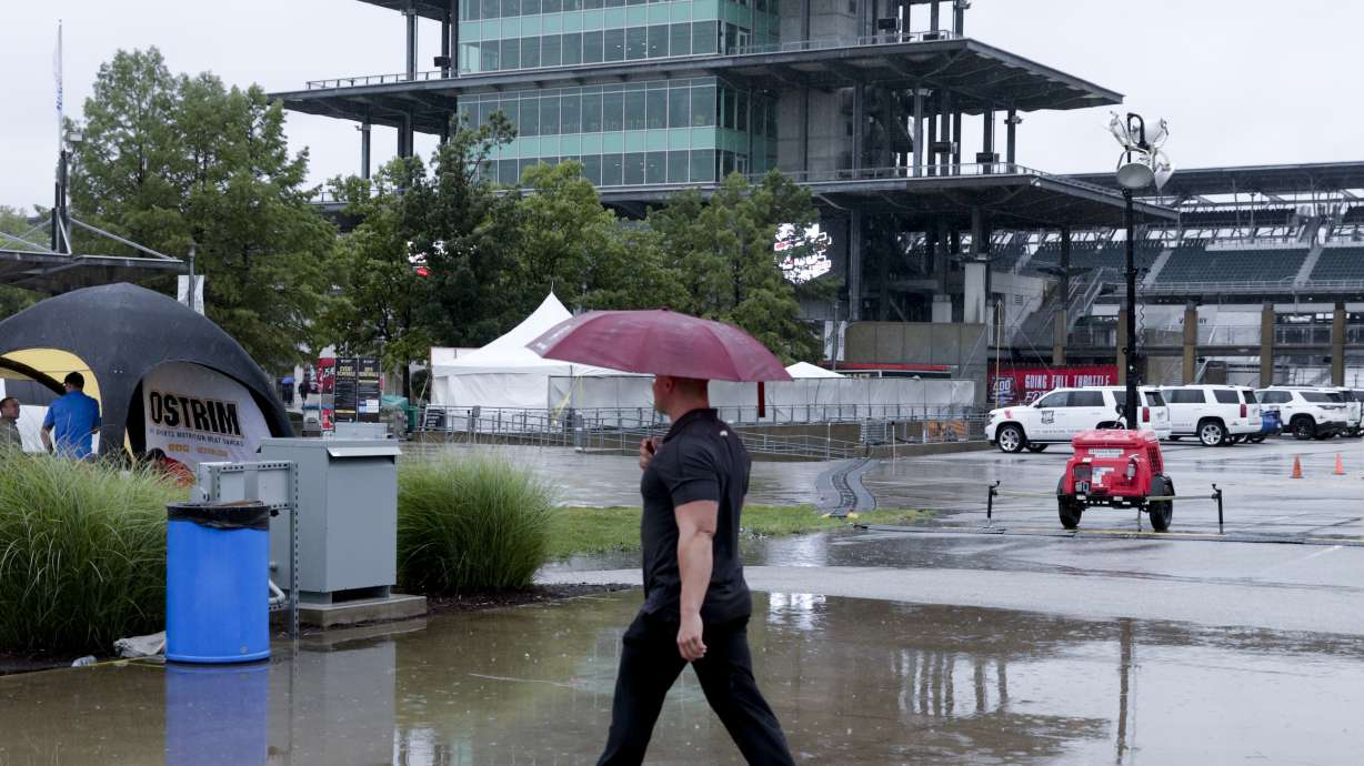 Rain washes out practice, qualifying for Brickyard 400