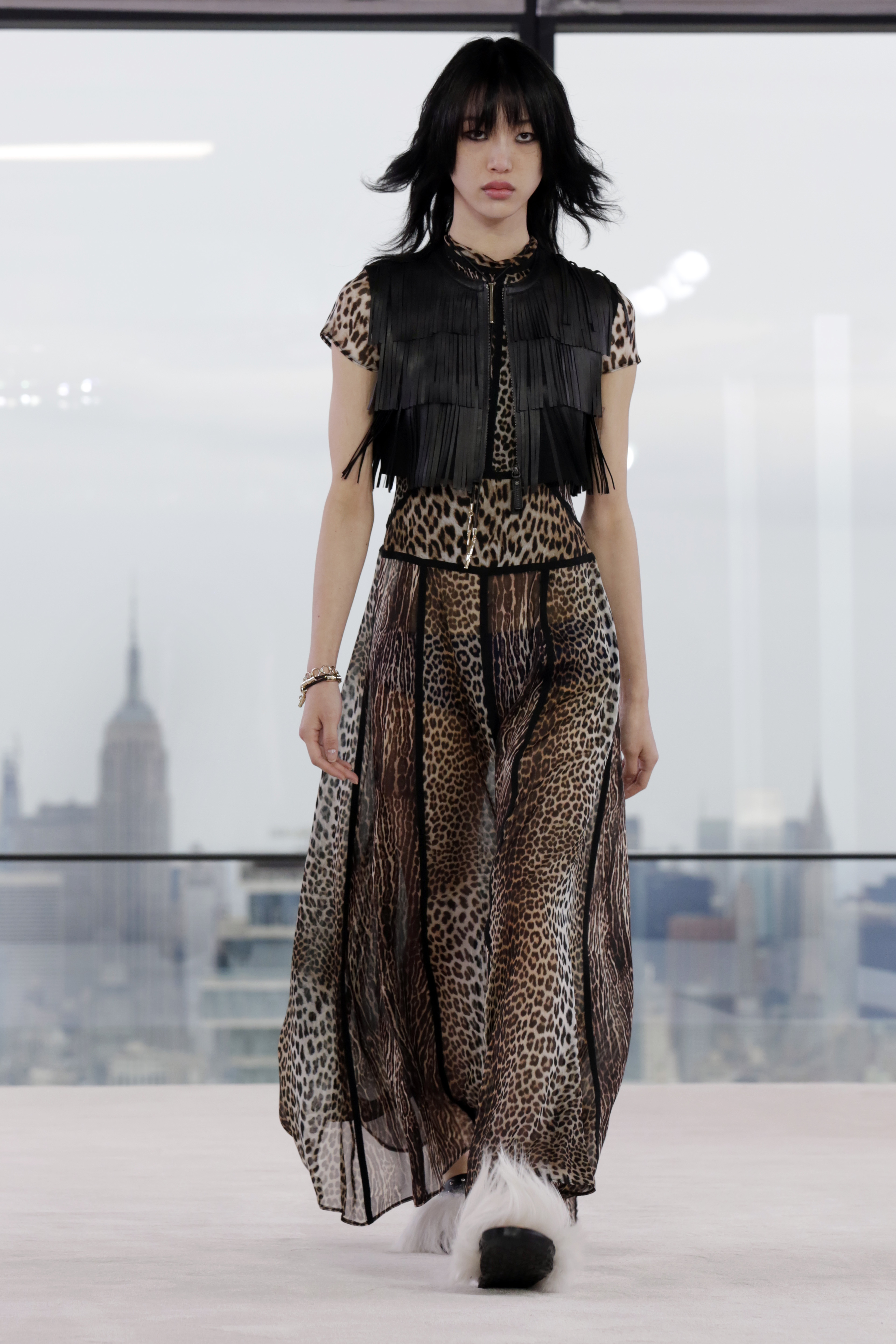 Longchamp marks 70 years with its first runway show