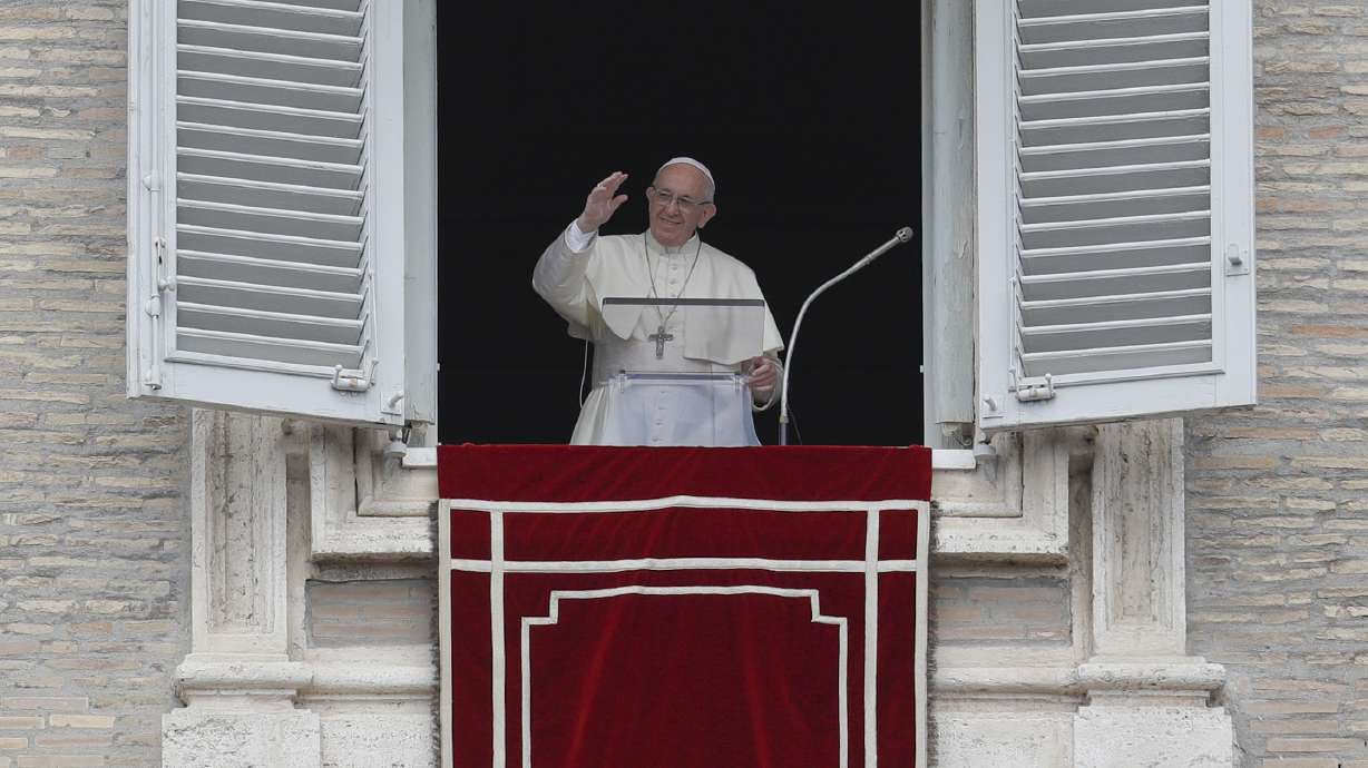 The Latest: Sex abuse: Pope to meet Thursday with US bishops