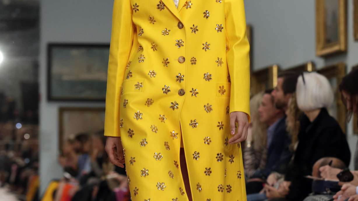 Wes Gordon takes the reins at Carolina Herrera with volume