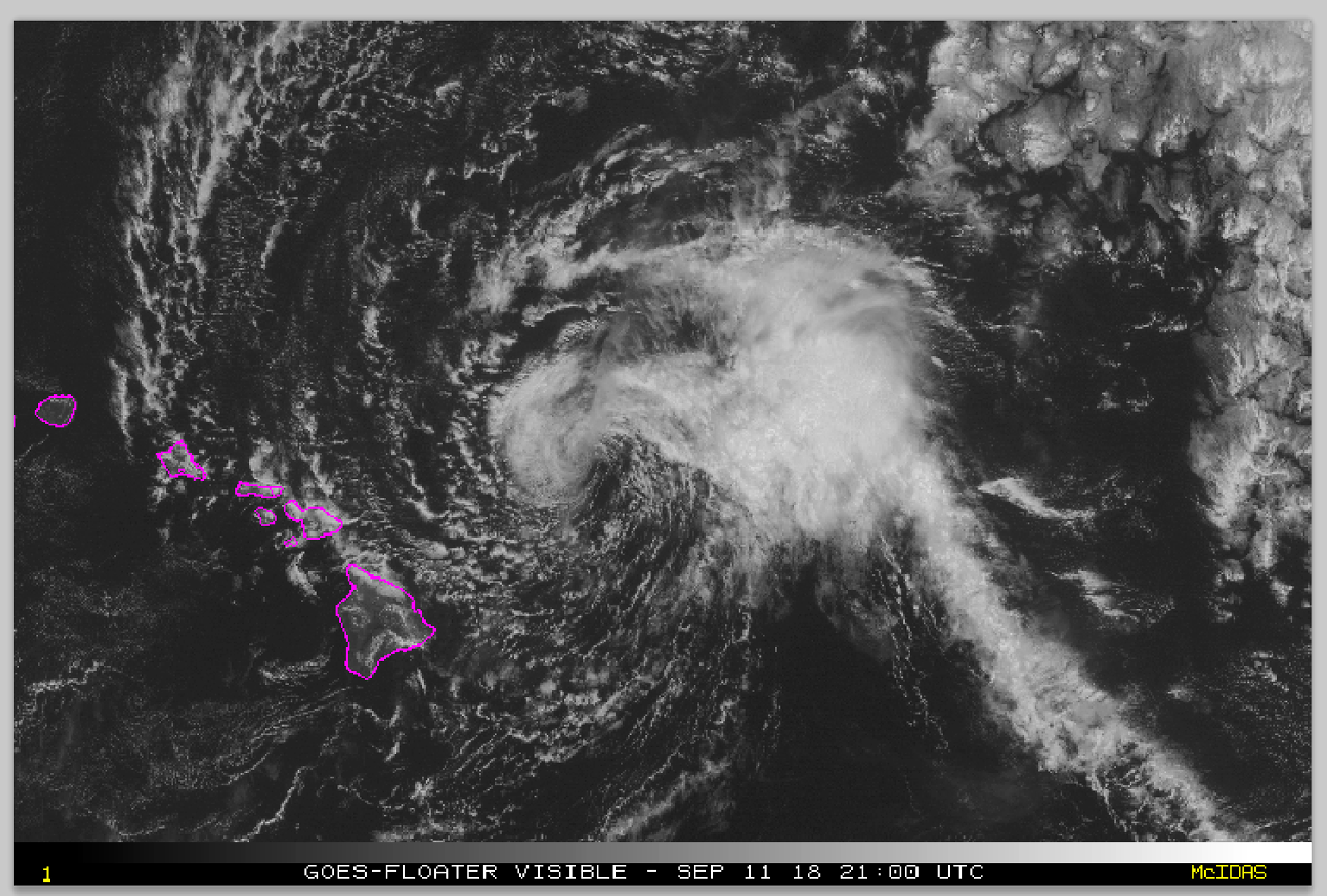 Tropical storm fades but still douses Hawaii with rain