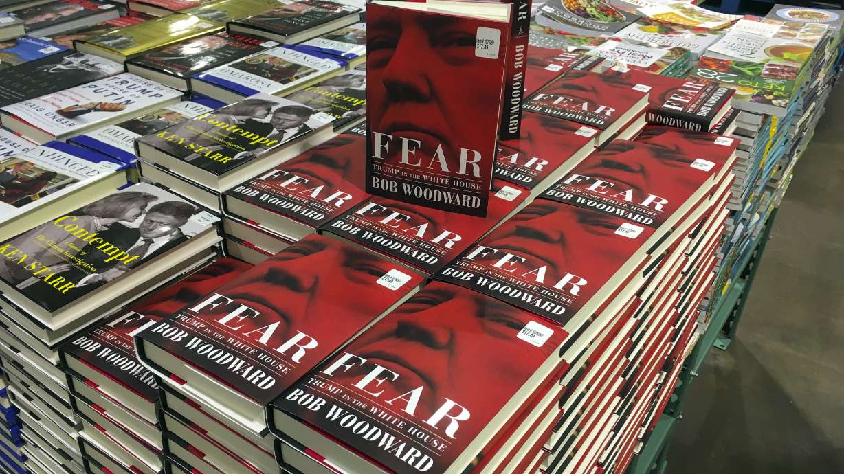 Booming sales for Woodward's 'Fear,' Trump presidency book