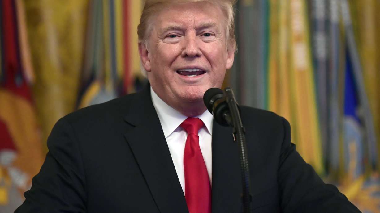 The Latest: WH: 'Liberal media,' mayor spread misinformation