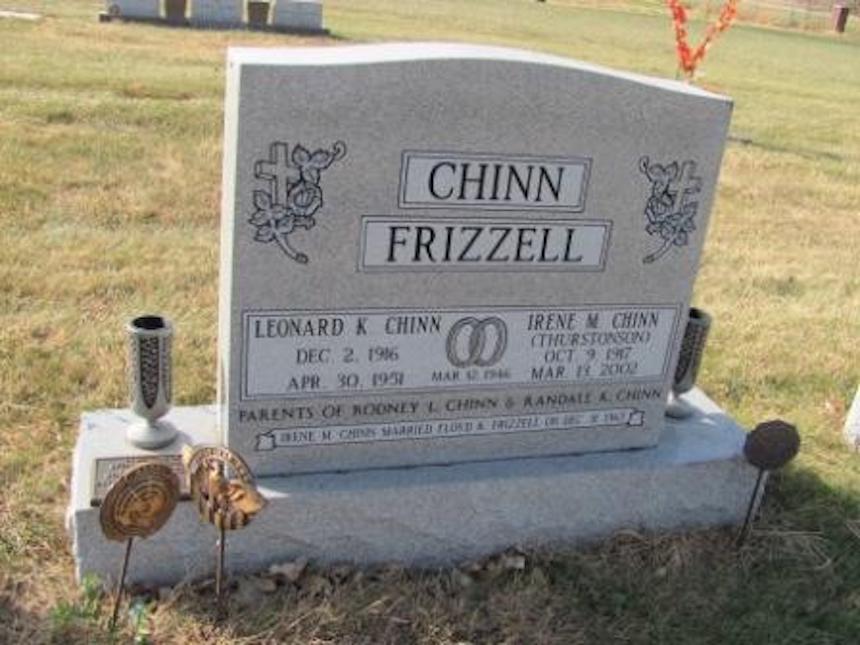 Chinn’s remains will be buried with his wife’s at a cemetery in Silver Creek, Nebraska. (Photo: FindaGrave.com via EastIdadoNews.com)