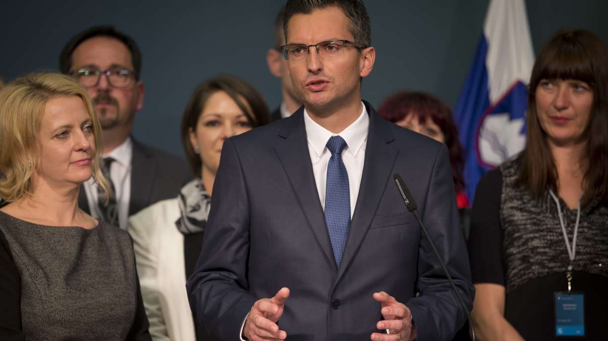 No joke as ex-comic becomes Slovenia's new prime minister