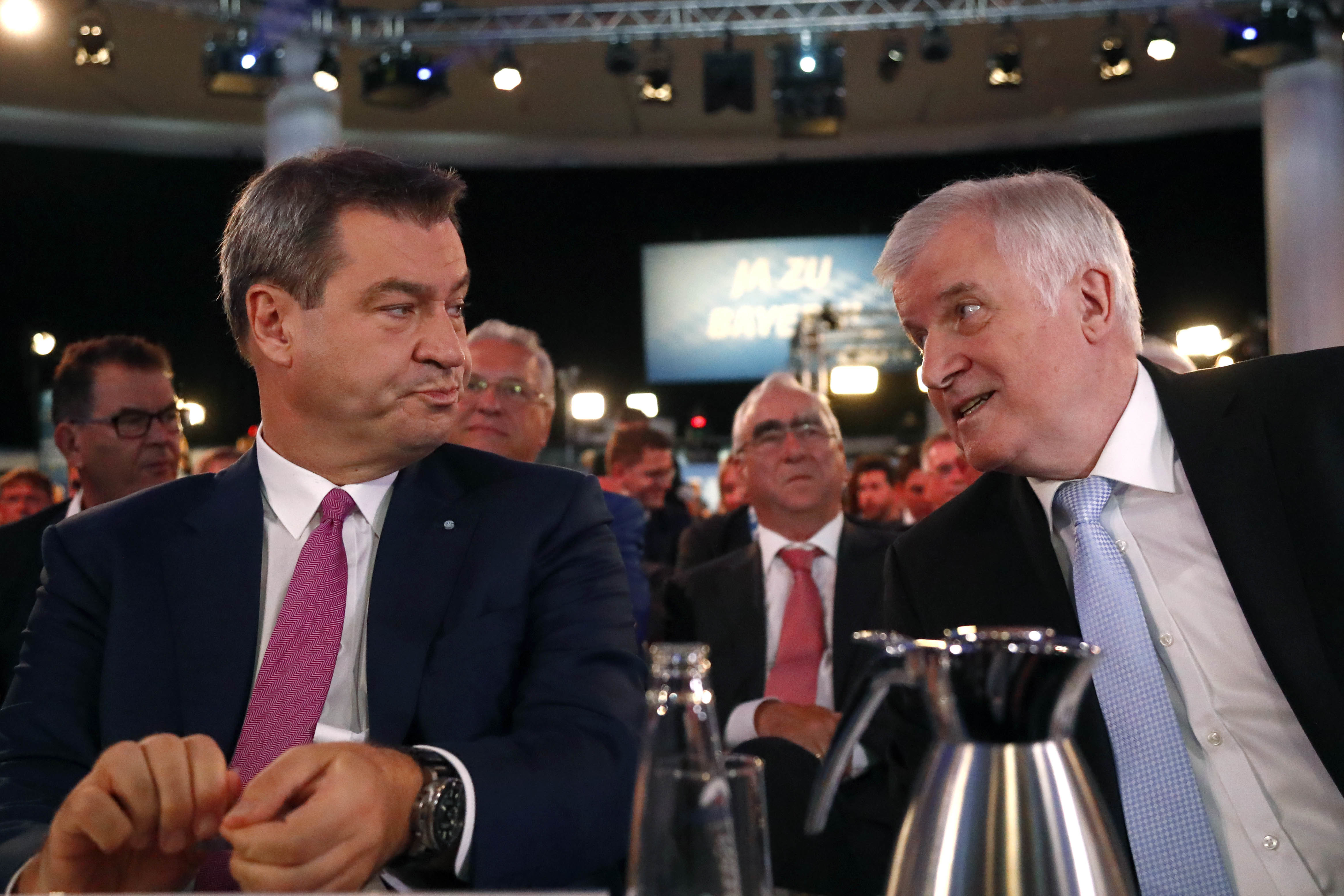 Bavarian leaders seek to rally conservatives ahead of vote