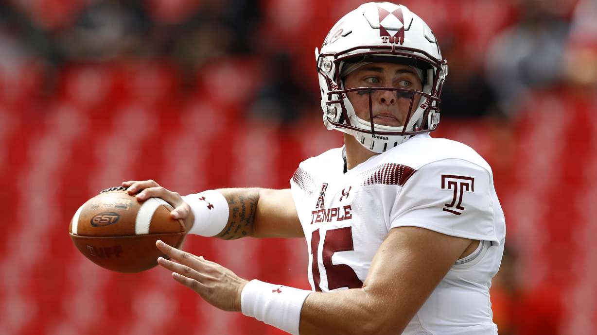 Temple rolls to 35-14 upset of previously unbeaten Maryland