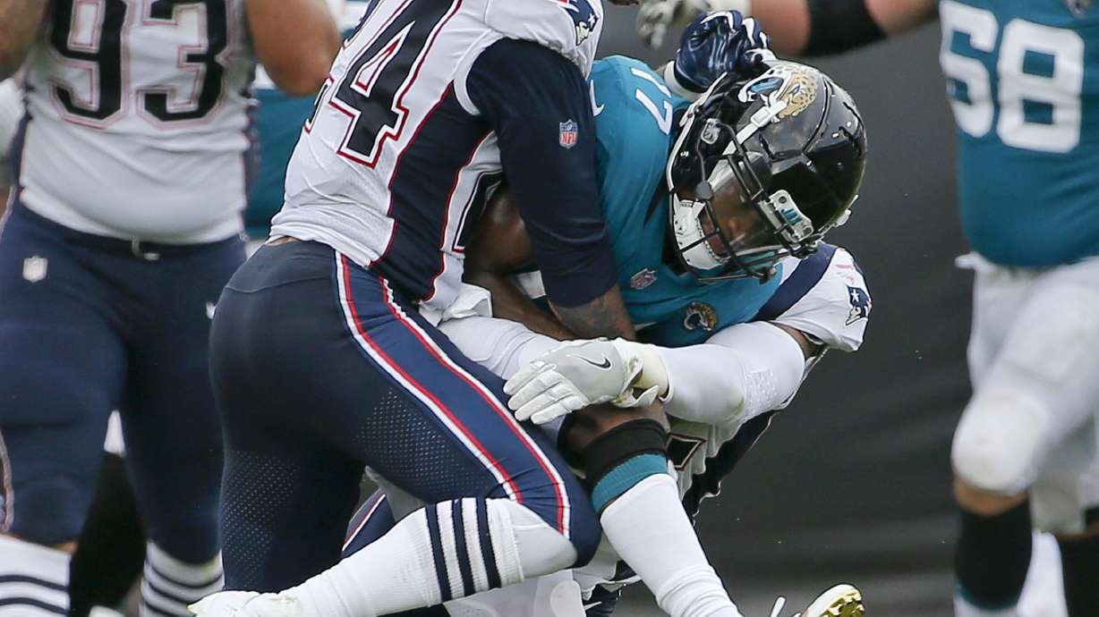 Bortles throws 4 TDs, Jaguars beat Patriots 31-20 in rematch