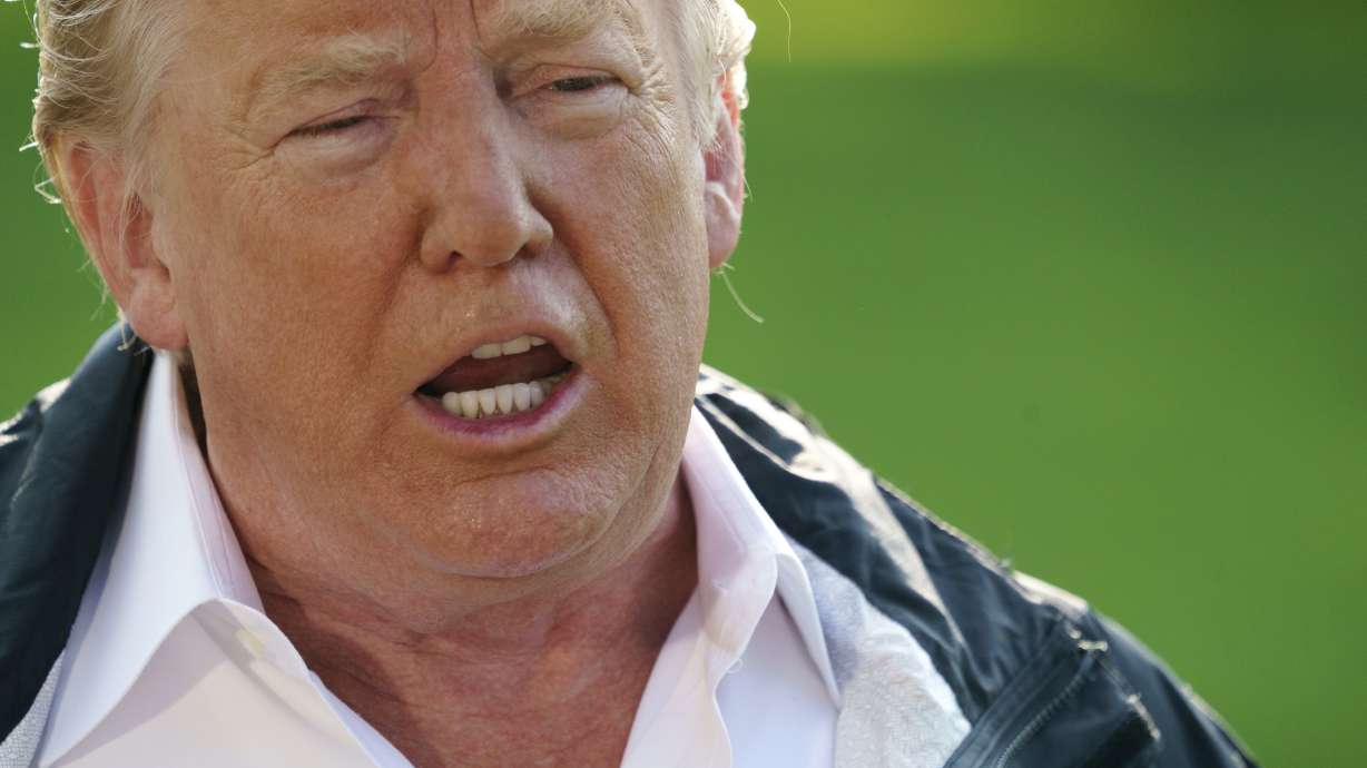 The Latest: Trump says Kavanaugh delay has gone on too long