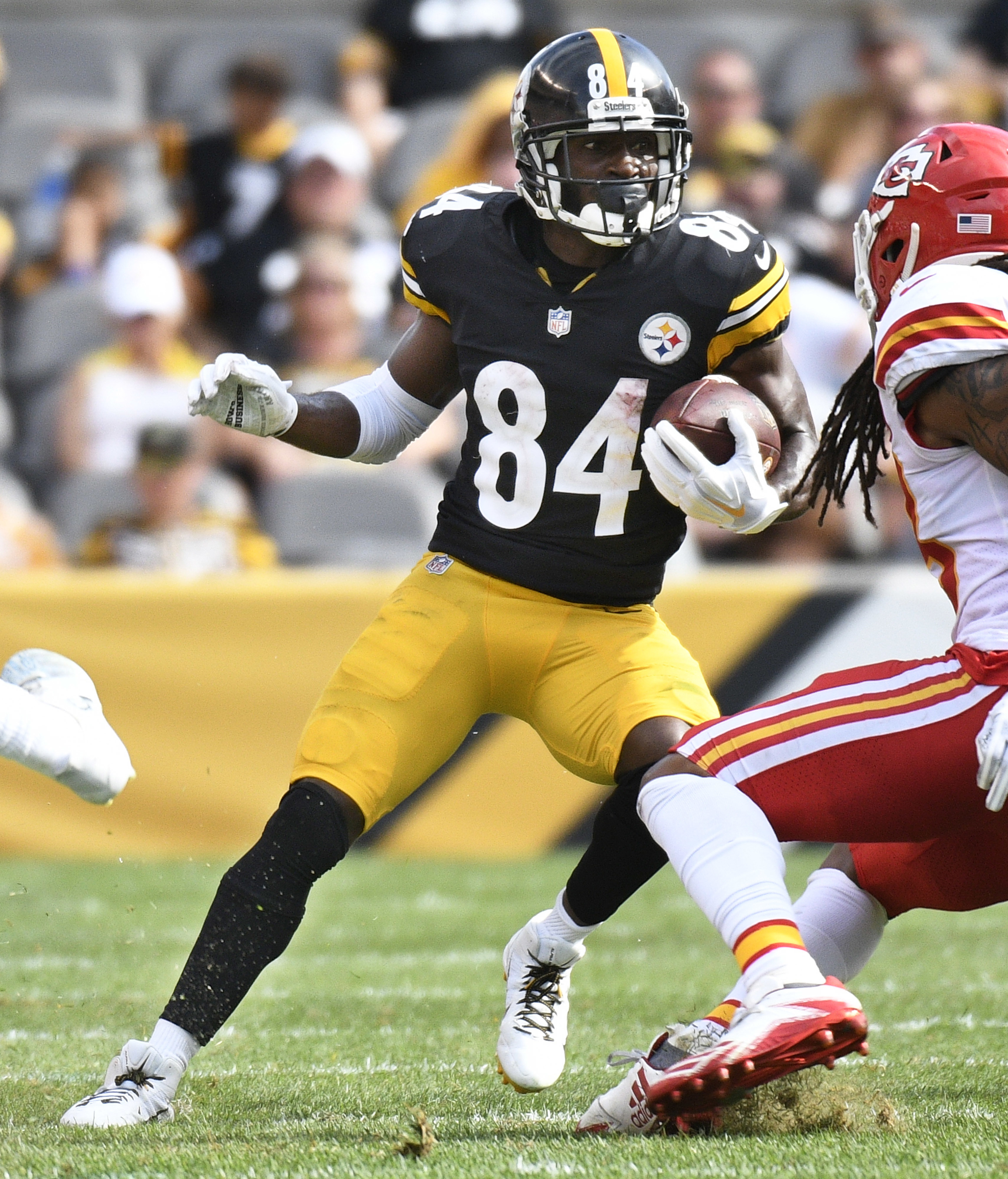 As AB Turns; Brown says he's upset Steelers are losing