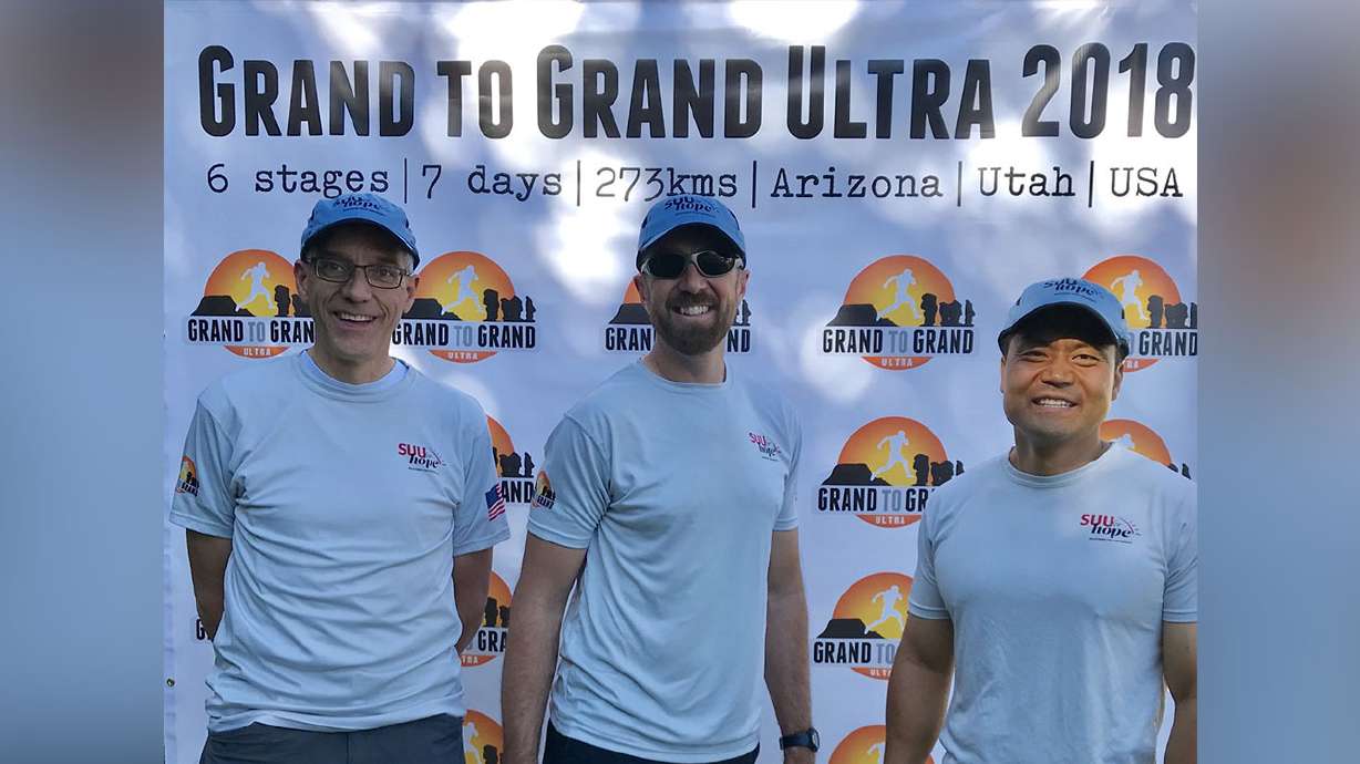 SUU president embarks on 170-mile 'Grand to Grand' run for campus child care center