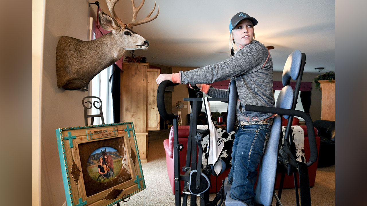Partially paralyzed Utah barrel racer's story to hit Netflix