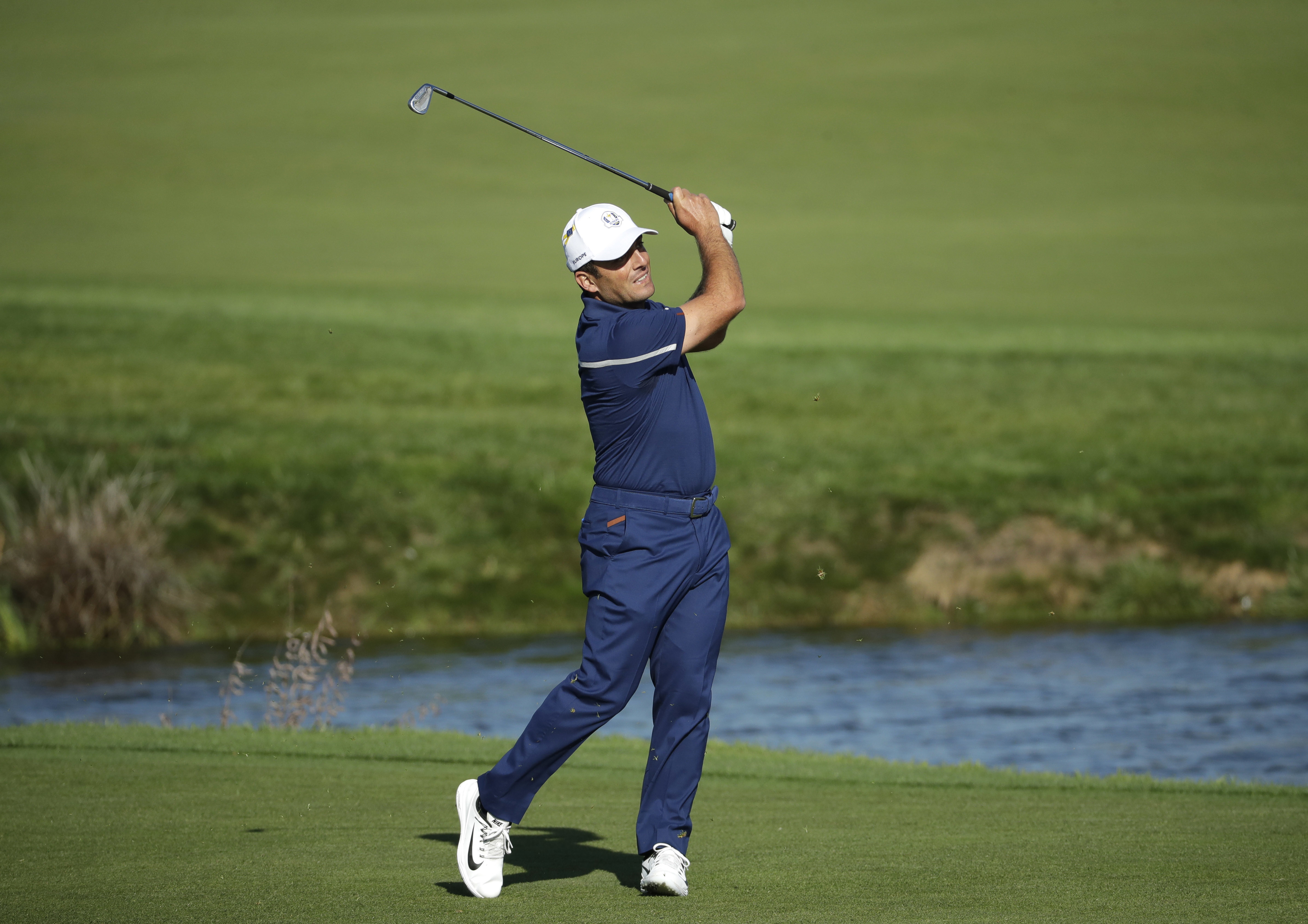 The Latest: US celebrity team beats Europeans at Ryder Cup