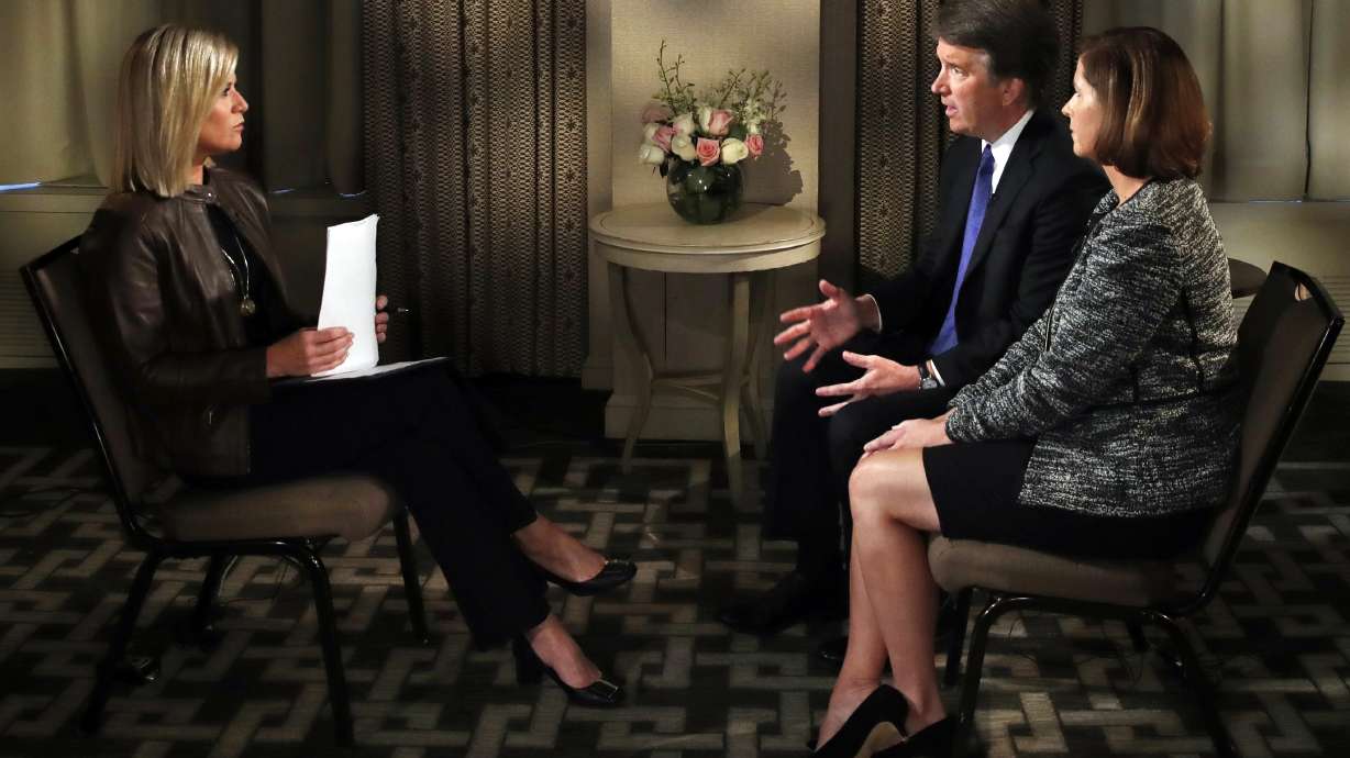 The Latest: WH 'open' to testimony by 2nd Kavanaugh accuser