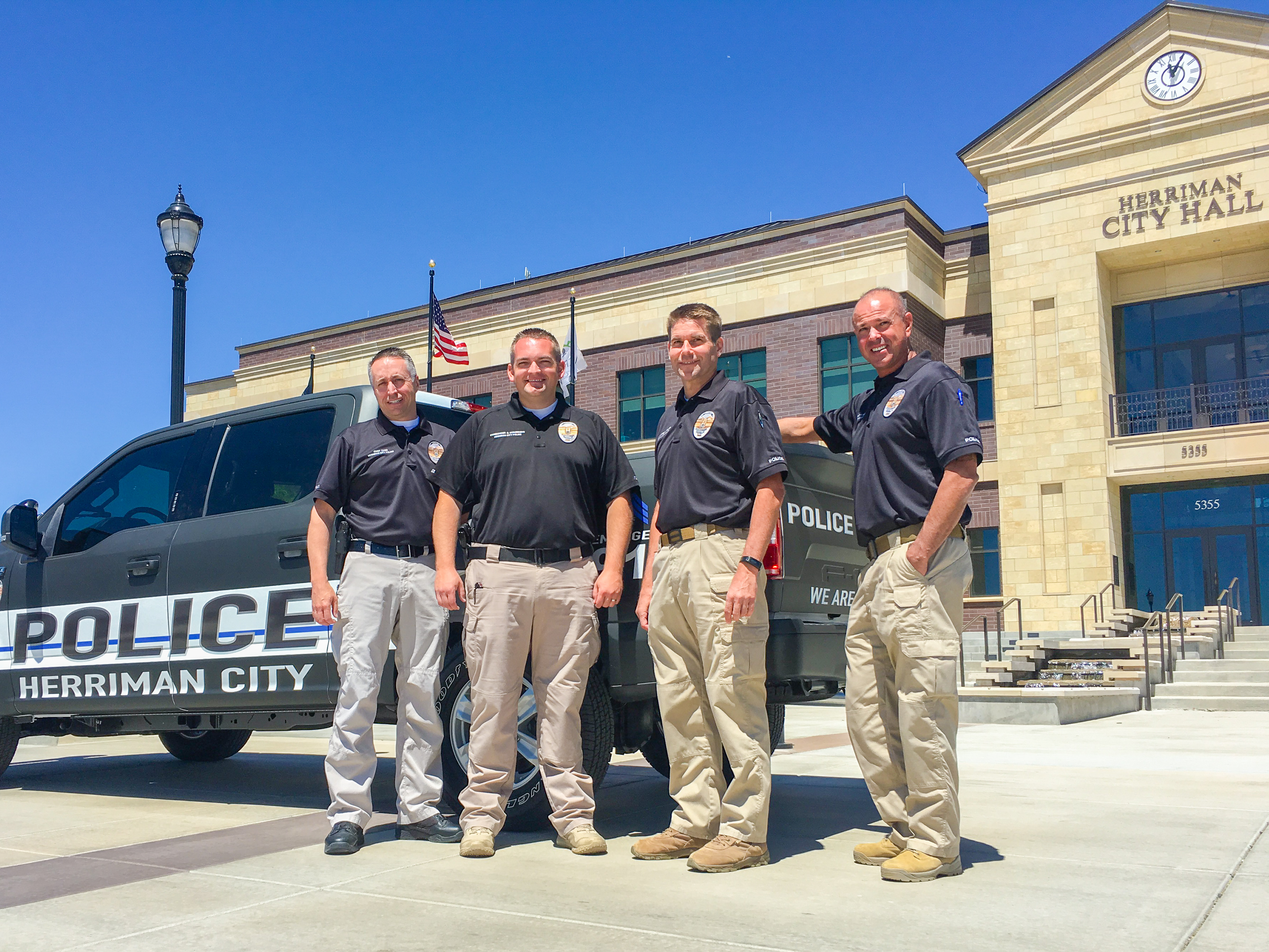 Herriman police to swear in 35 officers before inaugural shift Sunday morning
