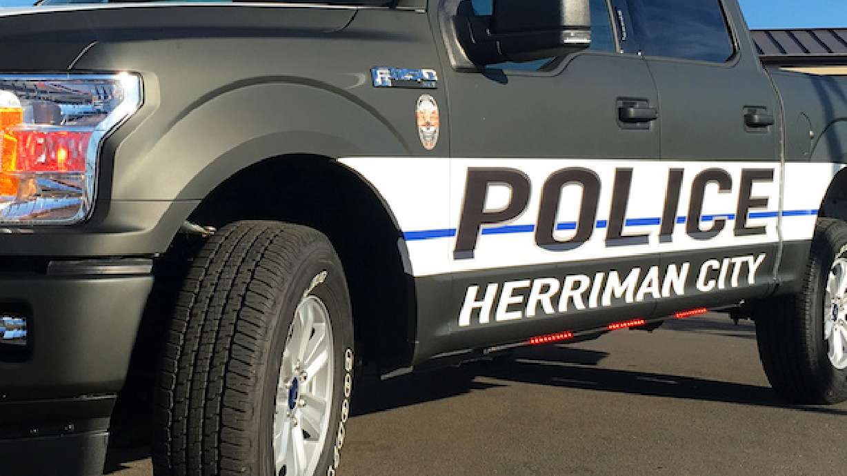 A Herriman man was arrested Wednesday and accused of threatening and pointing a gun at a woman and her teen daughter during an alleged road rage confrontation.