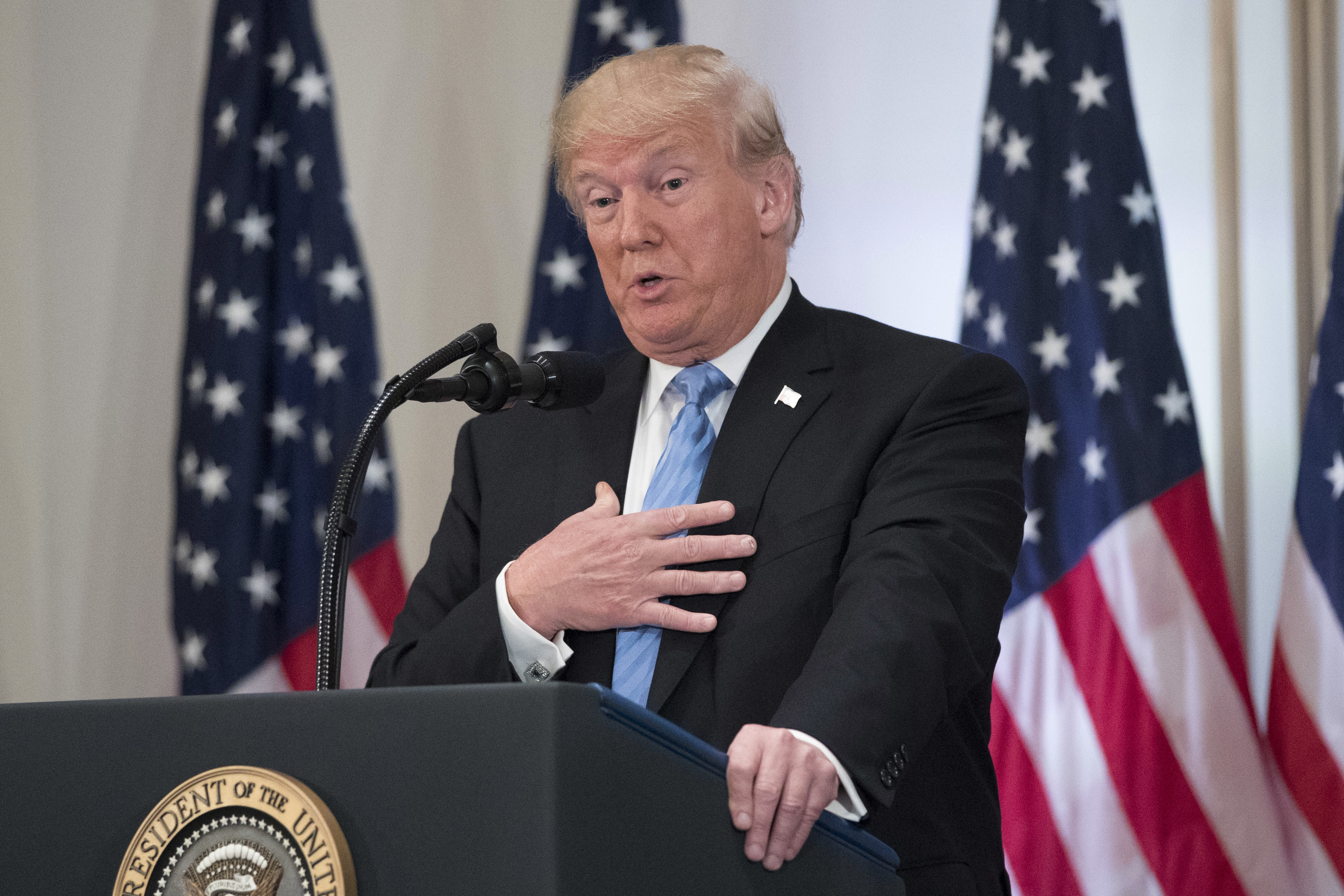 Trump says he rejected meeting with Trudeau over trade fight