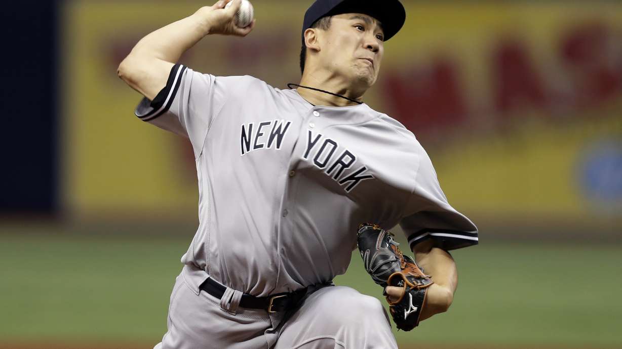 Tanaka struggles in Yankees' 8-7 loss to Rays